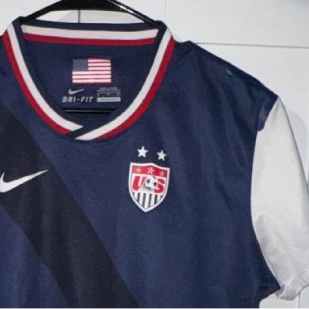 USA National Team Away Soccer jersey 2012 Nike Dri-Fit USMNT Jersey Size XL used